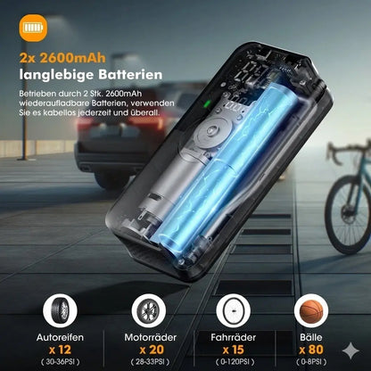 ziro Space | TurboDrive: Mobiler Reifenkompressor