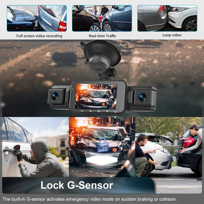 Ziro™ GuardVision 4CH Pro – 360° WiFi 6 Dashcam - ziro