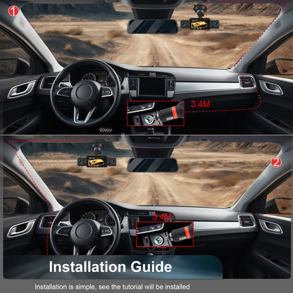 Ziro™ GuardVision 4CH Pro – 360° WiFi 6 Dashcam - ziro