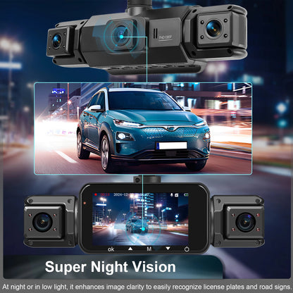 Ziro™ GuardVision 4CH Pro – 360° WiFi 6 Dashcam - ziro