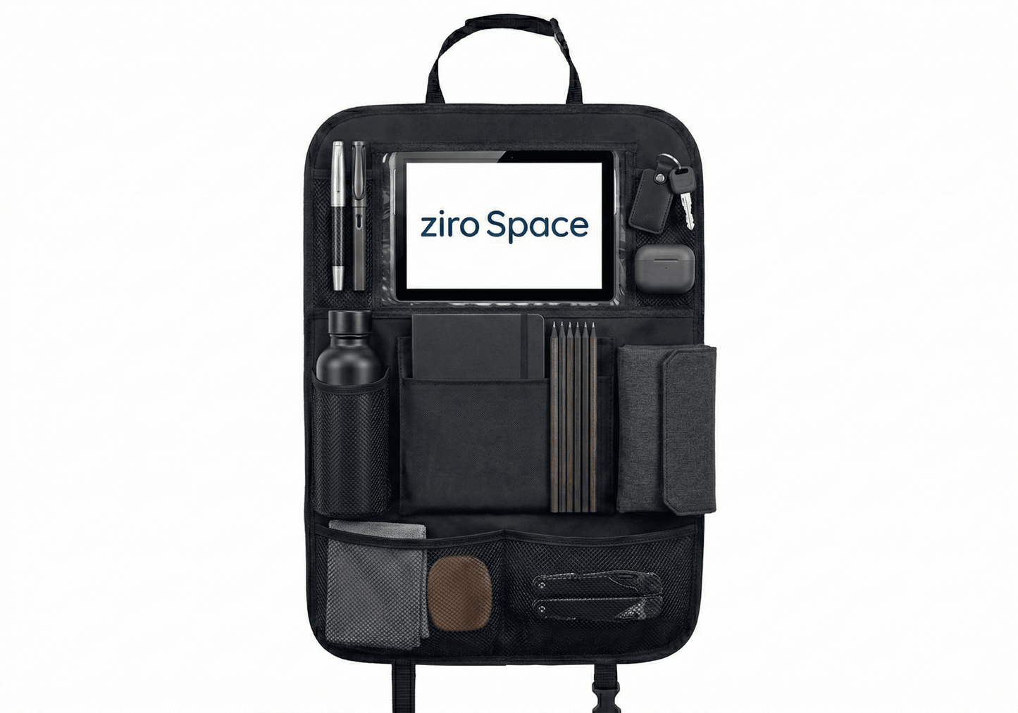 ziro Space – Rücksitz - Organizer & Tablet - Hub - ziro