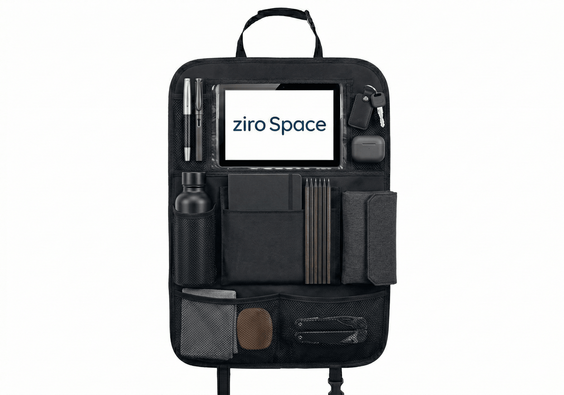 ziro Space – Rücksitz - Organizer & Tablet - Hub - ziro