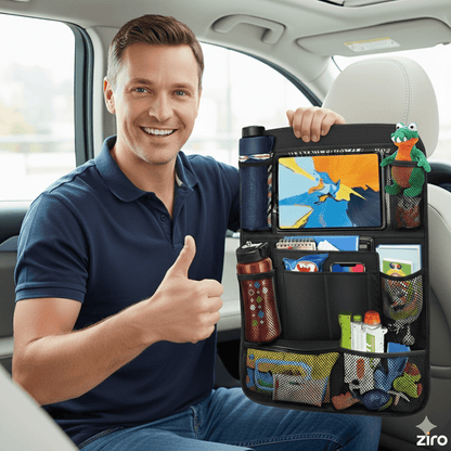 ziro Space – Rücksitz - Organizer & Tablet - Hub - ziro
