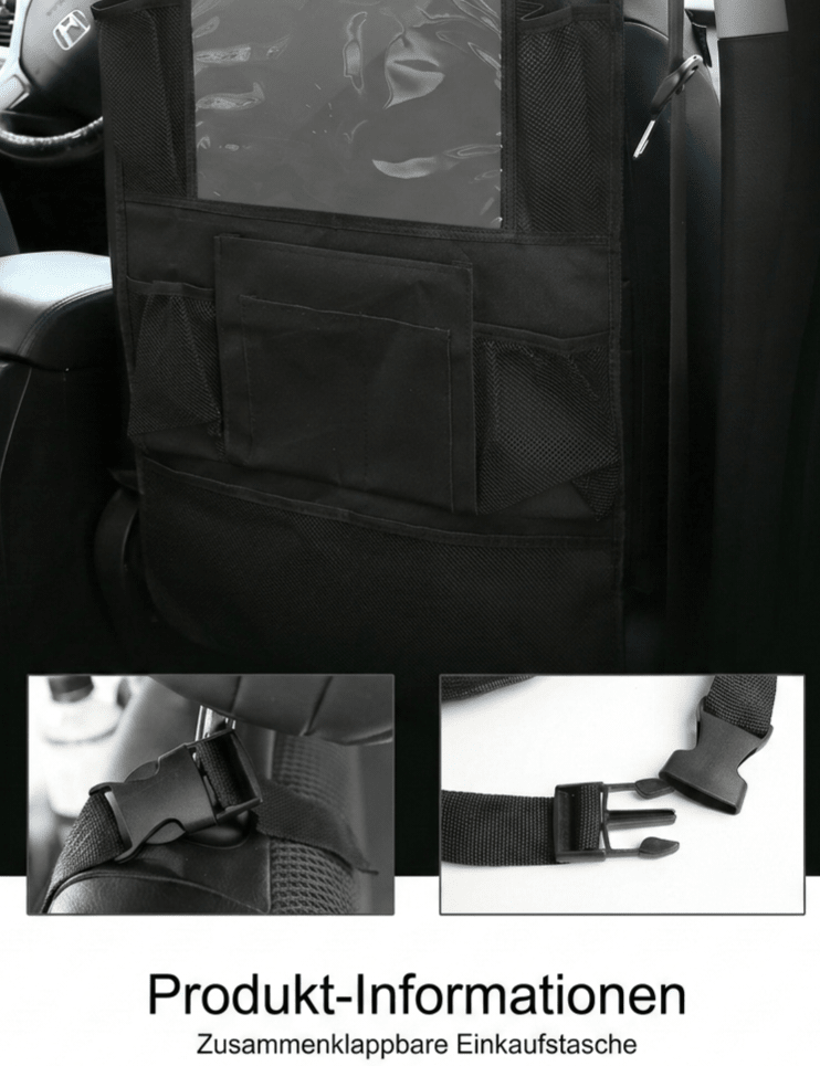 ziro Space – Rücksitz - Organizer & Tablet - Hub - ziro