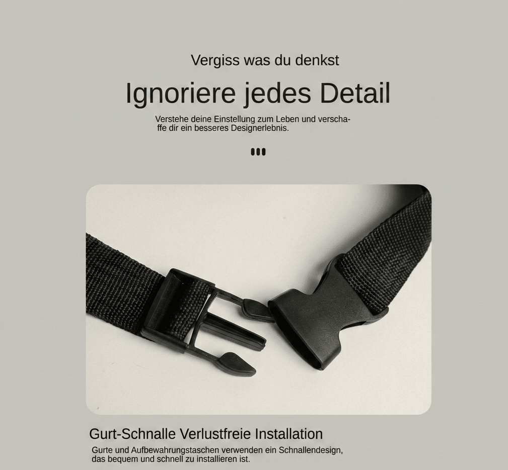 ziro Space – Rücksitz - Organizer & Tablet - Hub - ziro